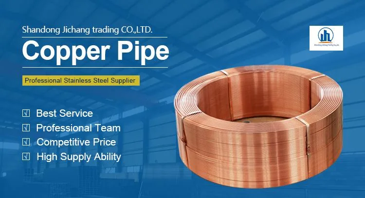 1/4 3/8 1/2 5/8 3/4 Inch Pancake Coil 15m Steel Pipe Copper Coated Tube in Coil 5/16′′*0.7m Copper Pipe Pancake Coil