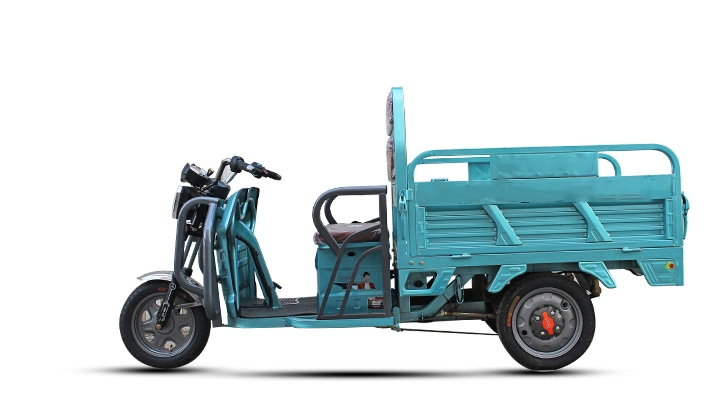 Green Energy Battery Heavy Loading Cargo Tricycle Three Wheeled Motorcycle Diesel Powered Cargo Tricycle at Myanmar with Powerful Engine